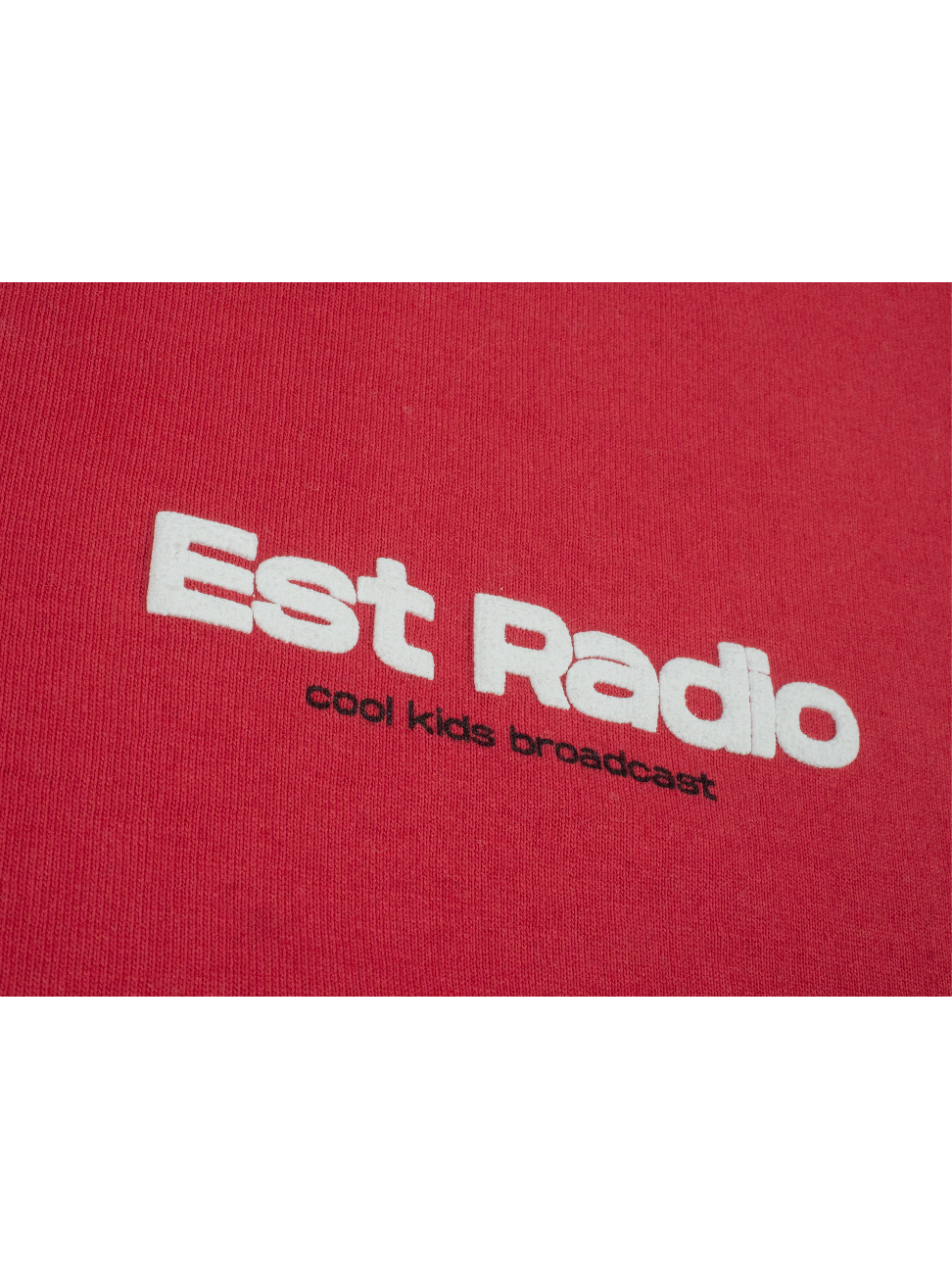 RADIO TEE RED
