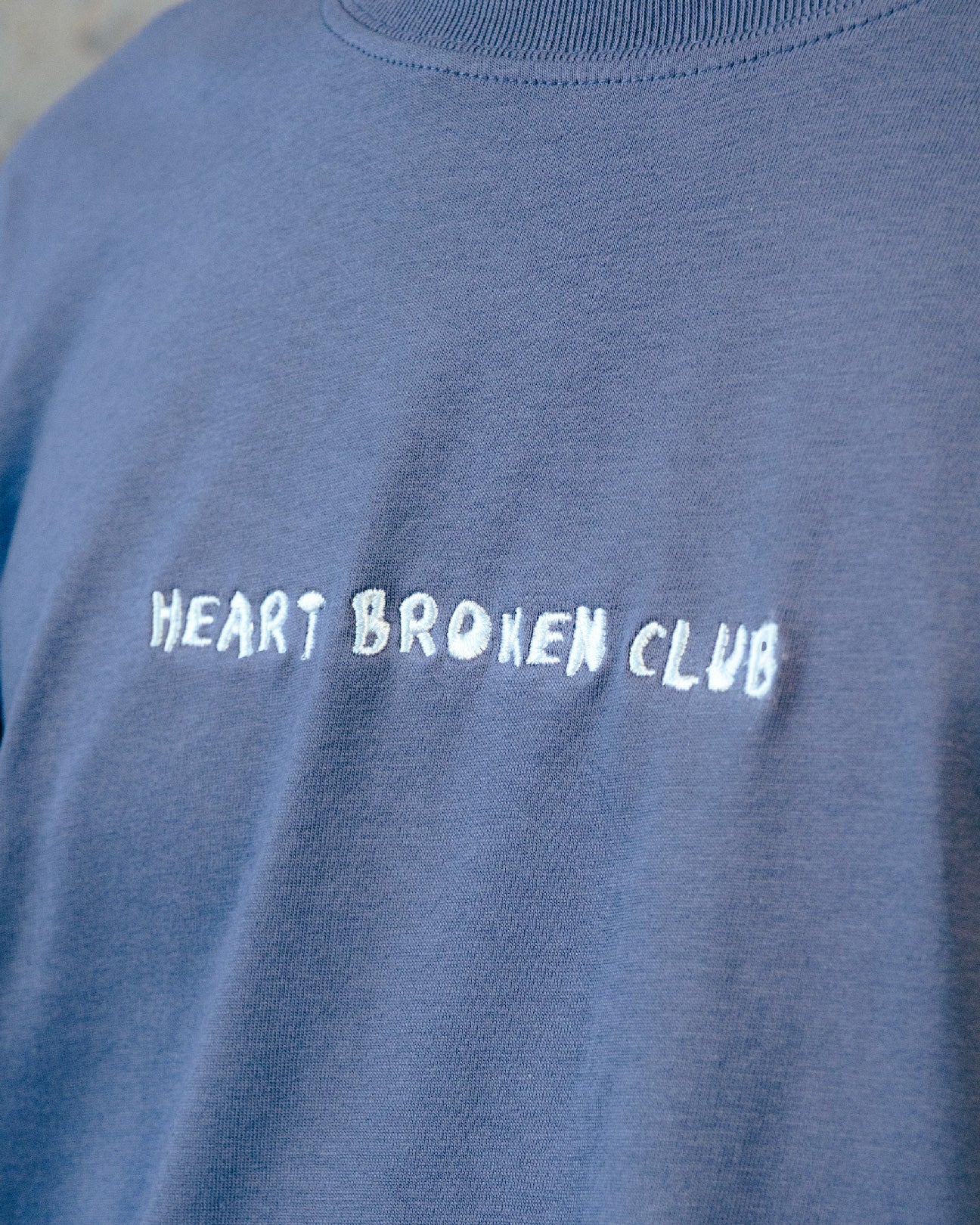 HEART BROKEN LS GREY