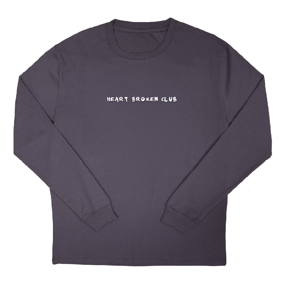 HEART BROKEN LS GREY