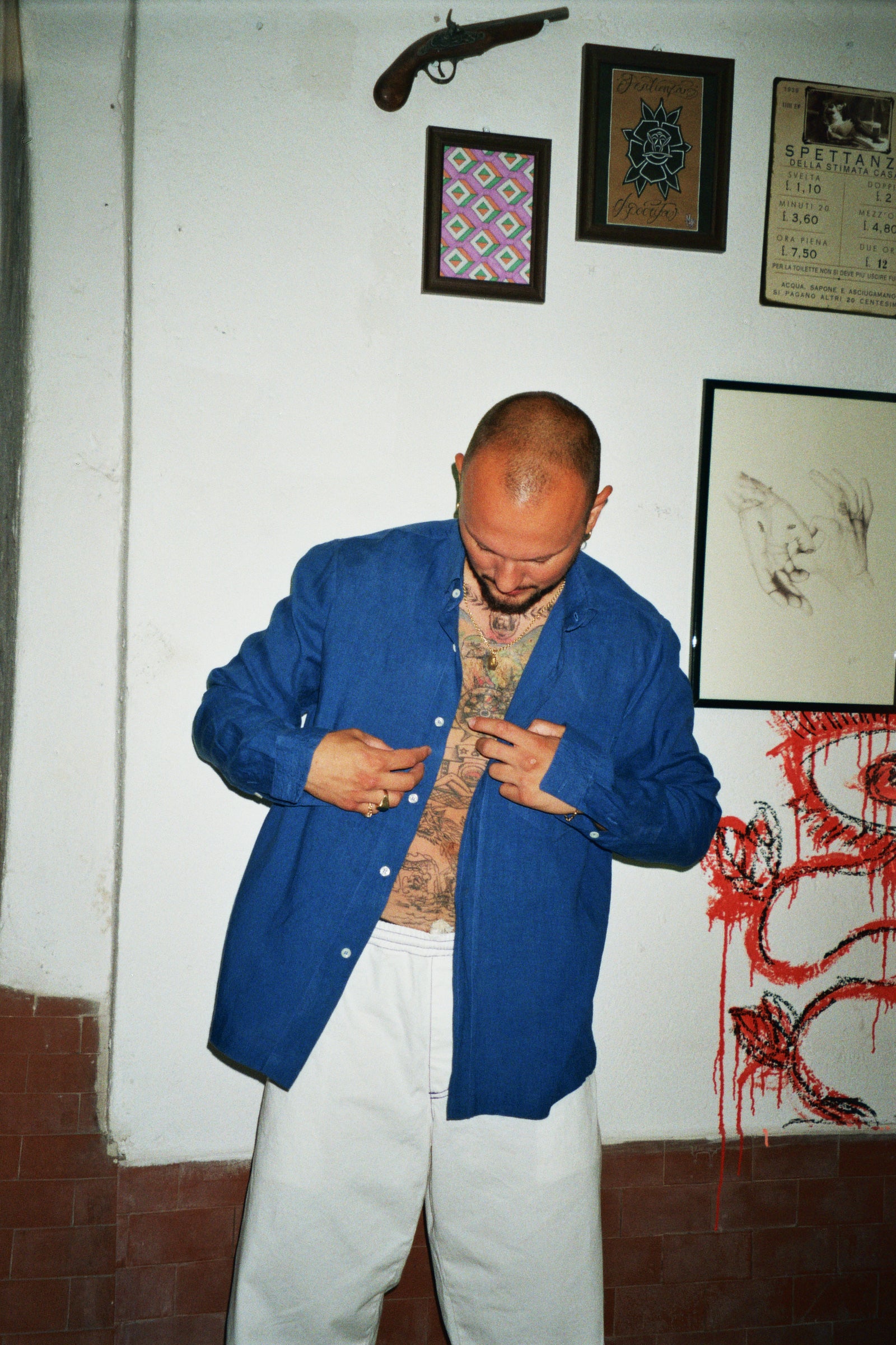 CAMICIA DI LINO
