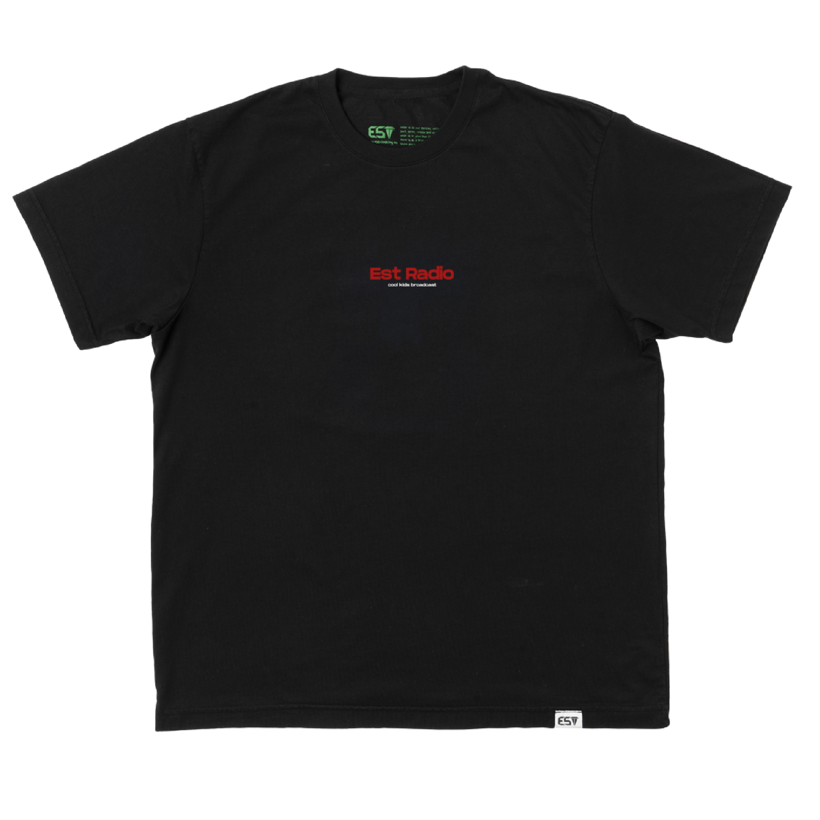 RADIO TEE BLACK