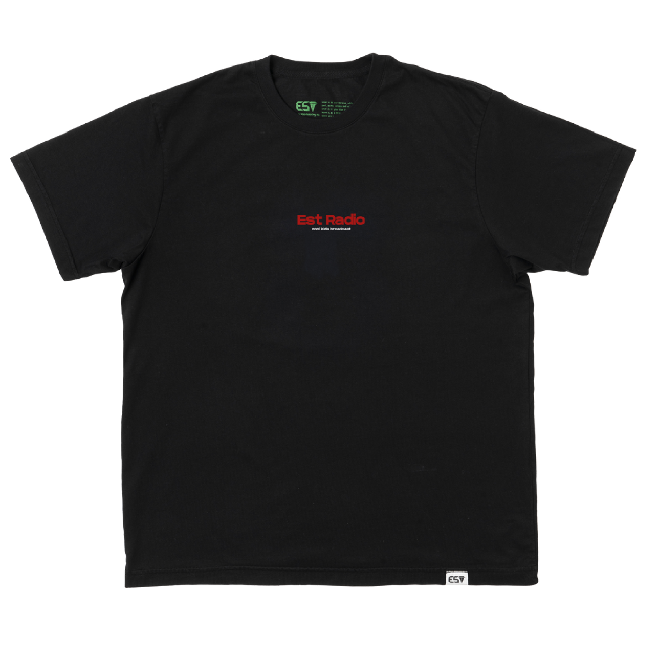 RADIO TEE BLACK