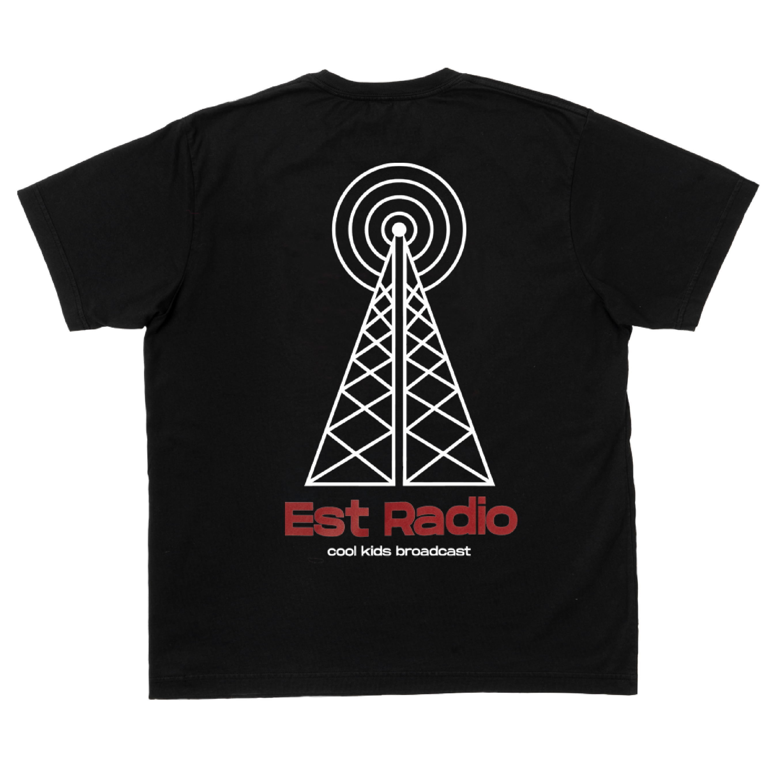 RADIO TEE BLACK