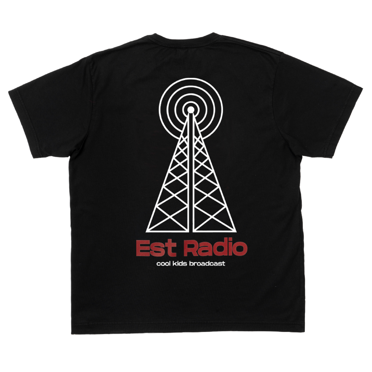 RADIO TEE BLACK