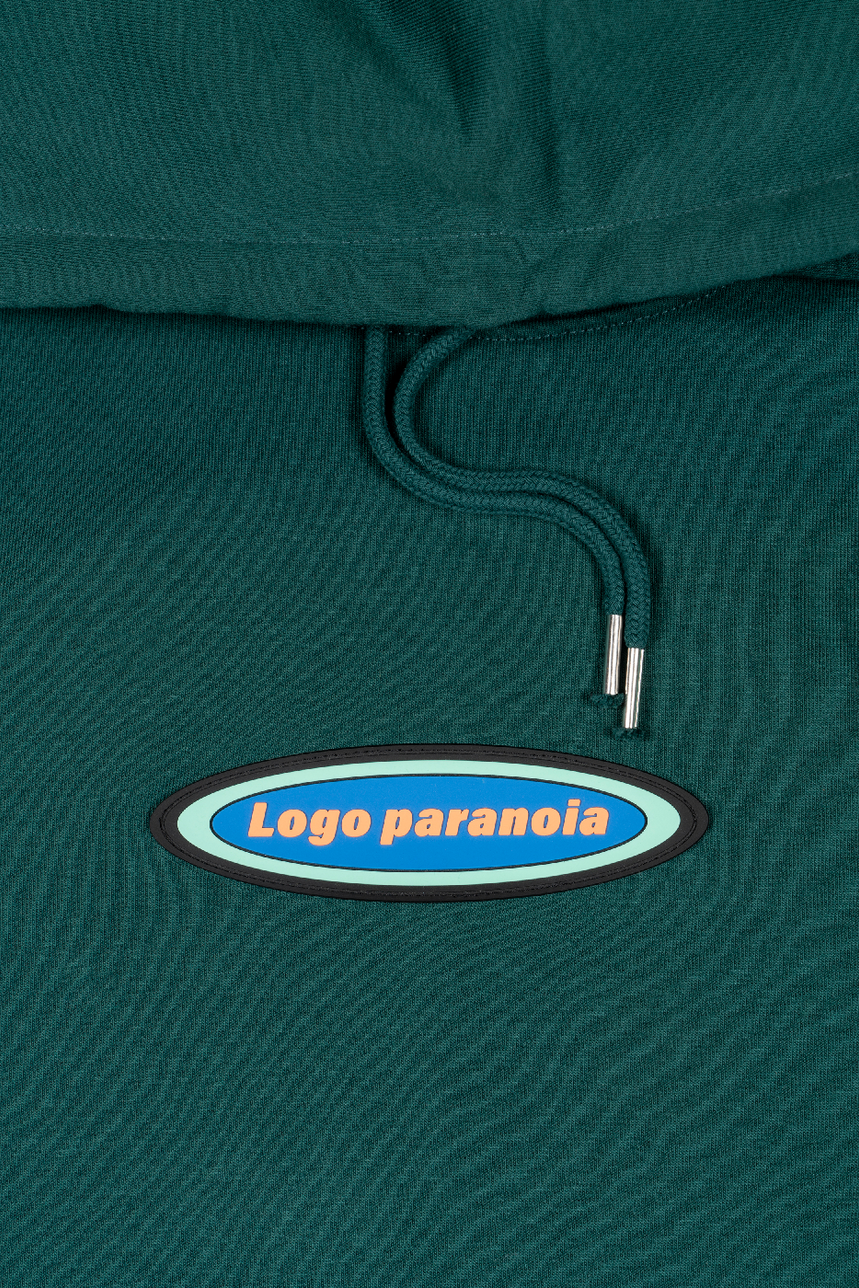 GREEN PARANOIA HOODIE