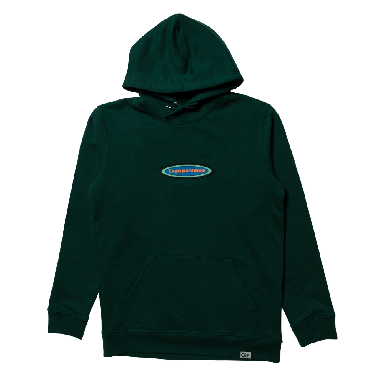 GREEN PARANOIA HOODIE