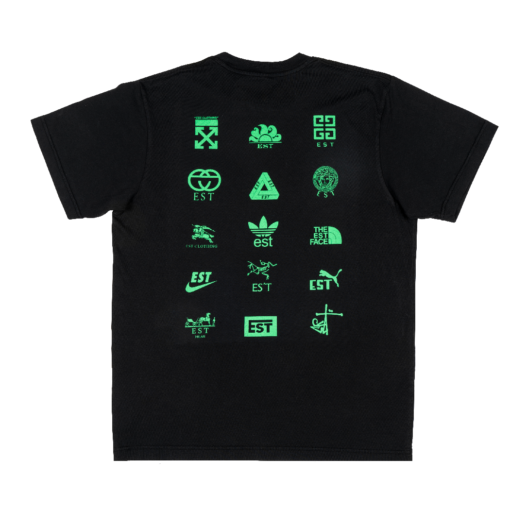 BLACK PARANOIA TEE