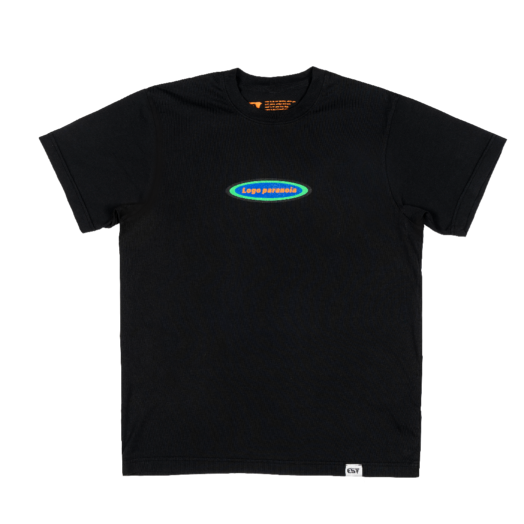 BLACK PARANOIA TEE