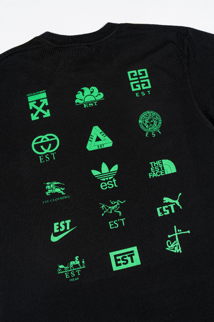 BLACK PARANOIA TEE