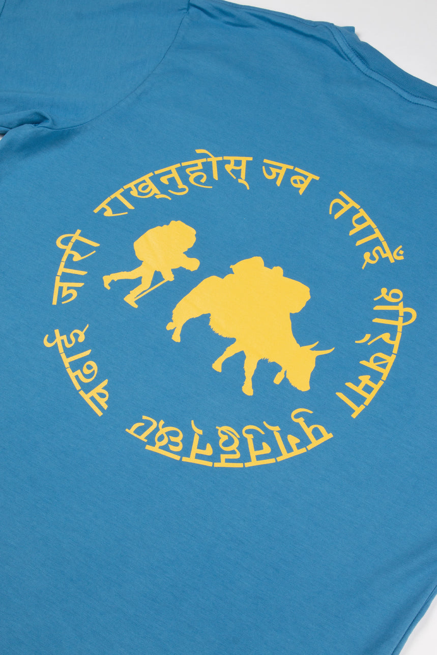 YAK TEE AZZURRO