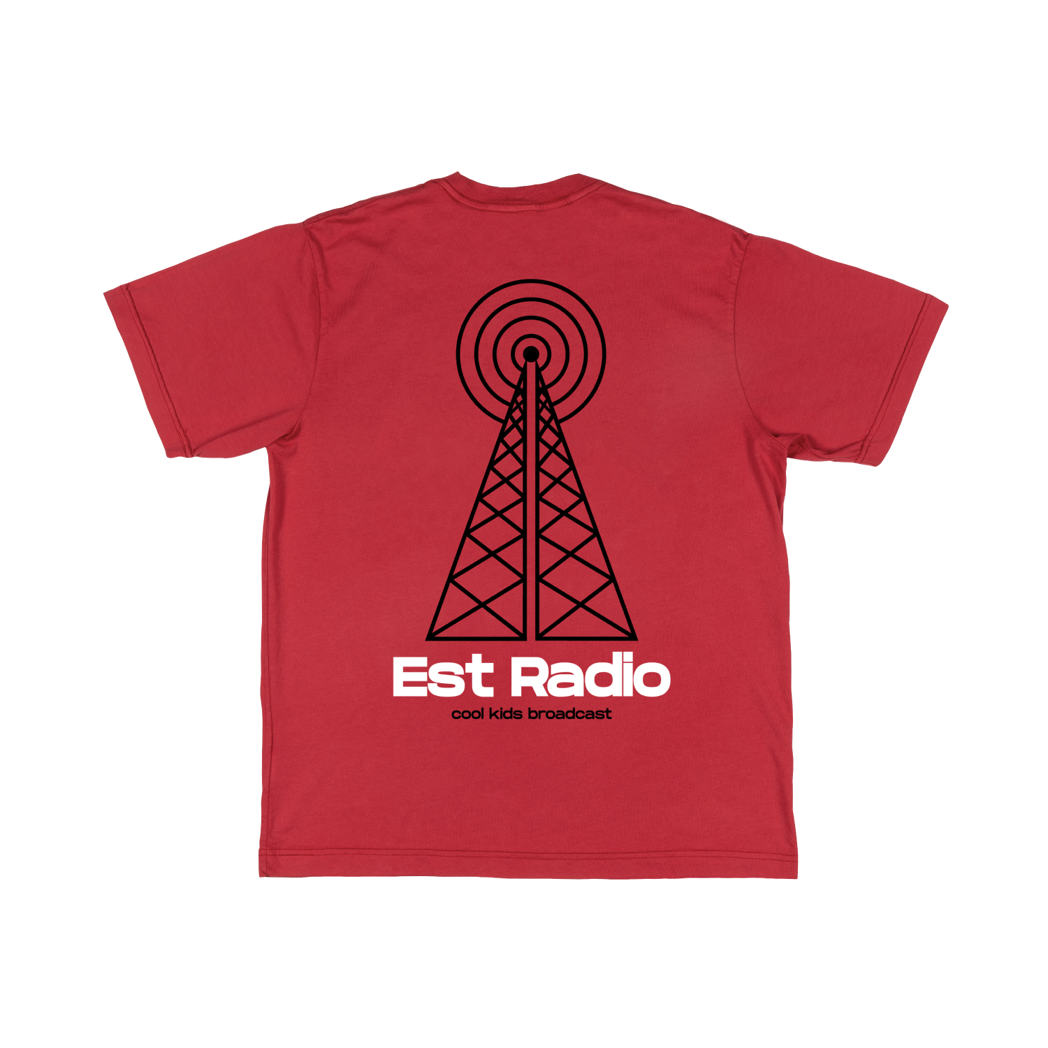 RADIO TEE RED
