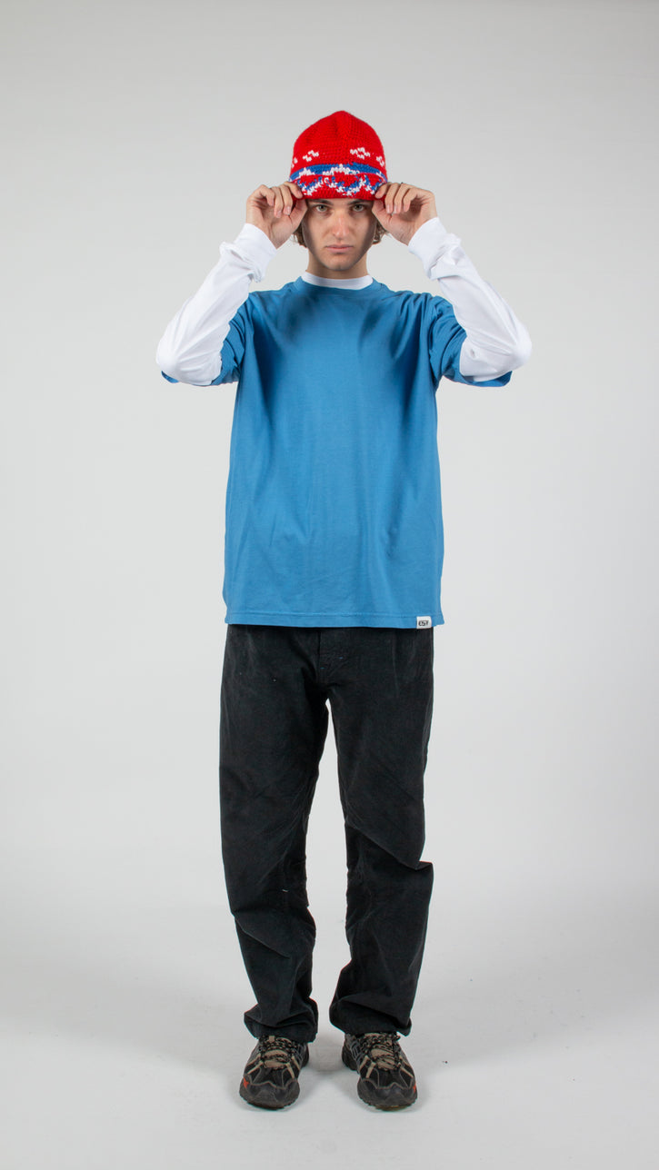 YAK TEE AZZURRO